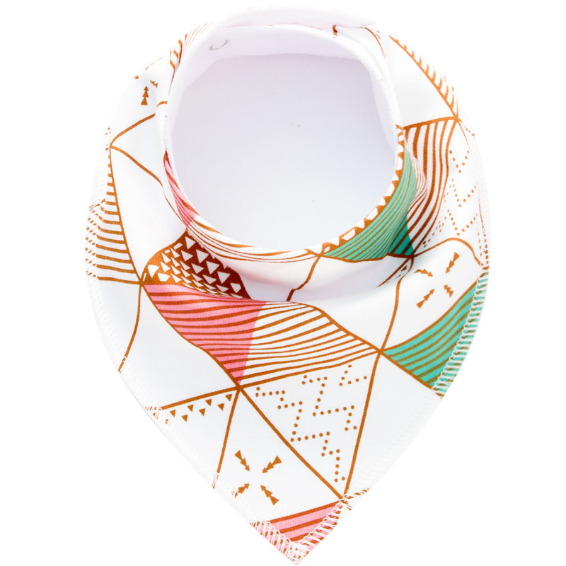 Washable Infant Bibs With Print